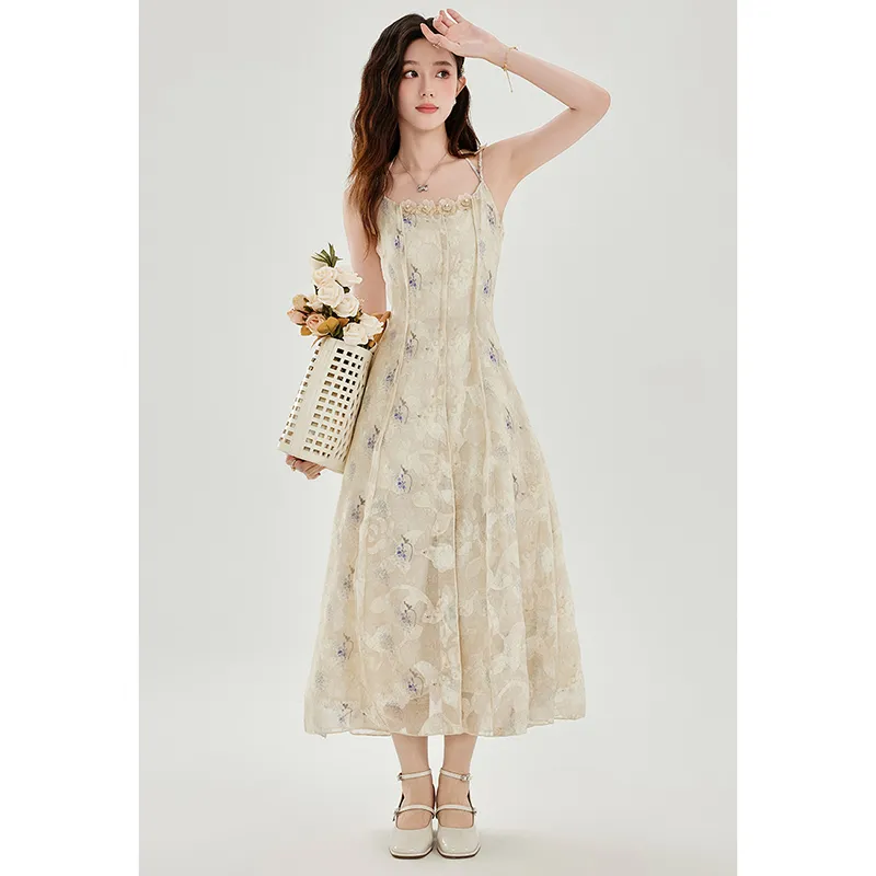Mm Slip Dresses Women's Green-2