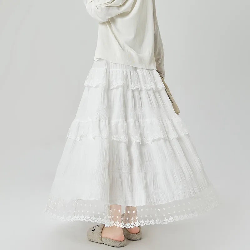 Mm Casual Long Skirts Women's-4