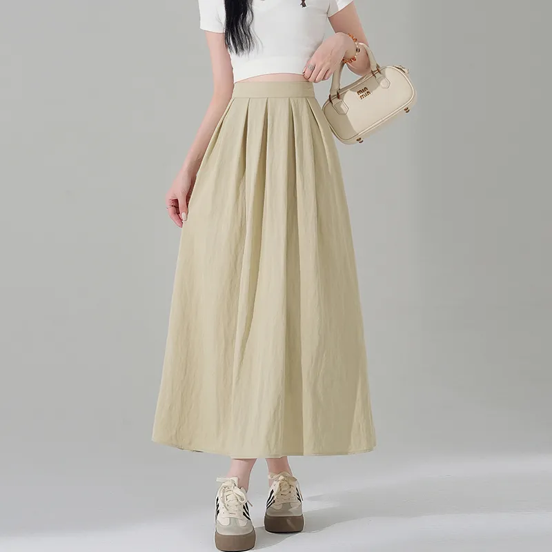 Mm Casual Long Skirts Women's-11