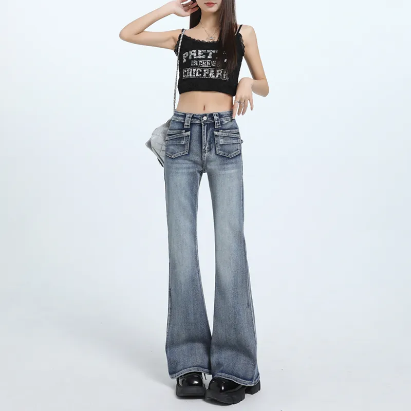 Mm Jeans Women's Vintage Blue-4