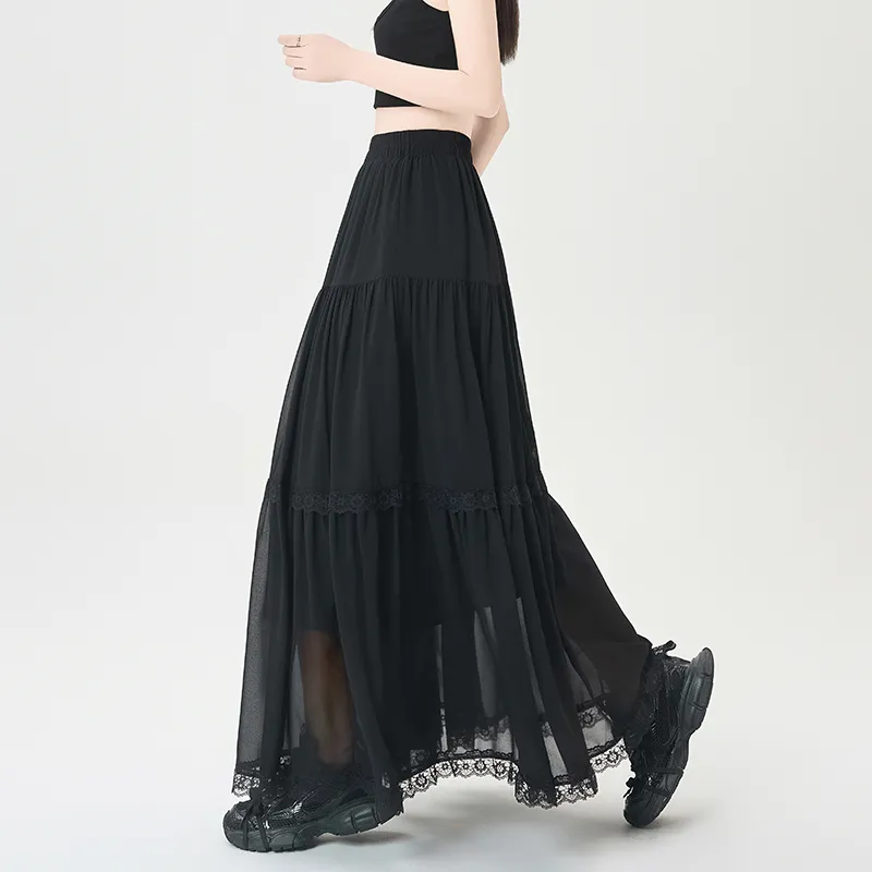 Mm Casual Long Skirts Women's-13