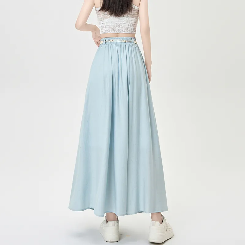 Mm Casual Long Skirts Women's-14