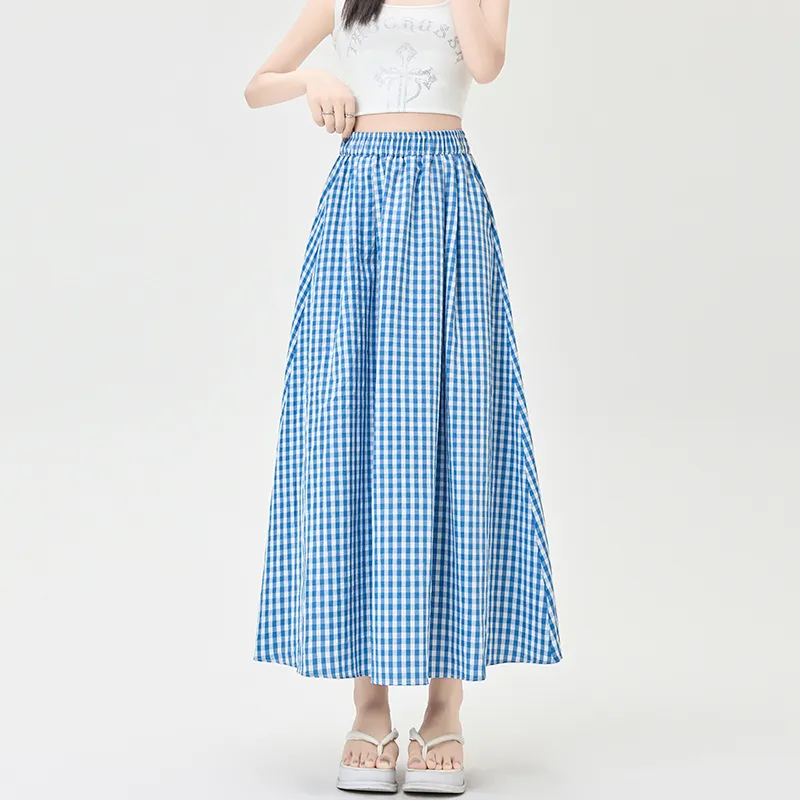 Fashion Casual Long Skirt Women's-11
