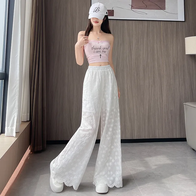 Mm Casual Pants Women's White-3