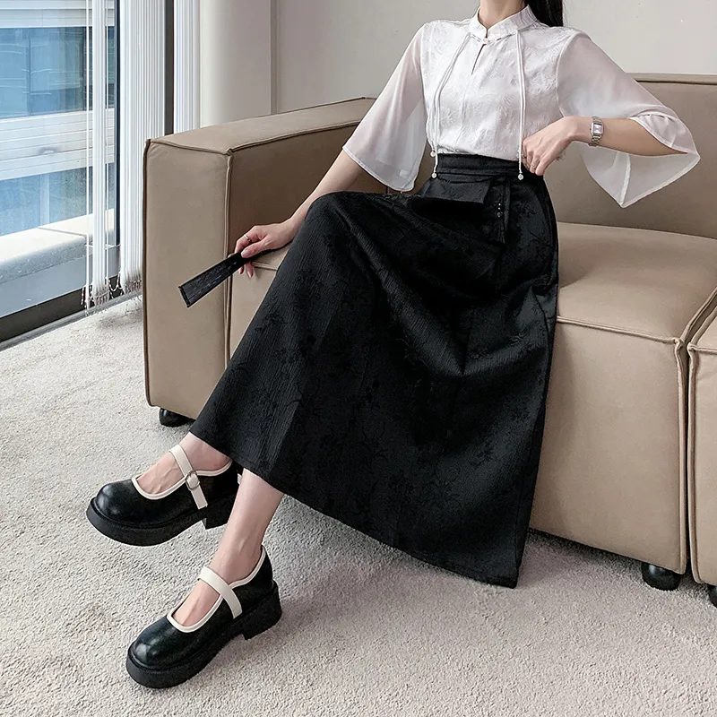 Mm Casual Long Skirts Women's-2