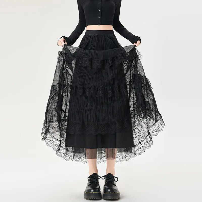 Mm Casual Long Skirts Women's-10