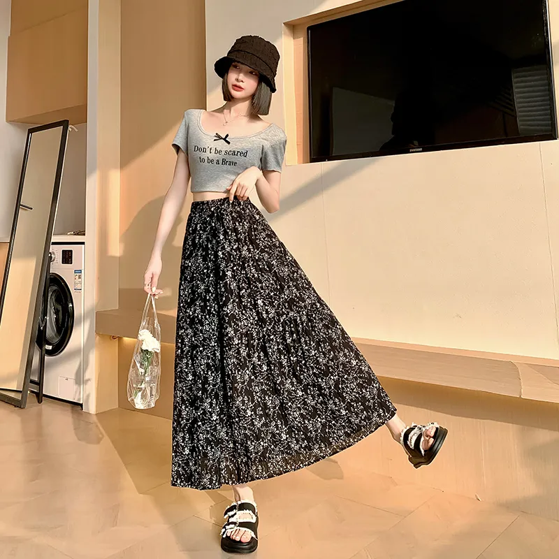 Mm Casual Long Skirts Women's-4