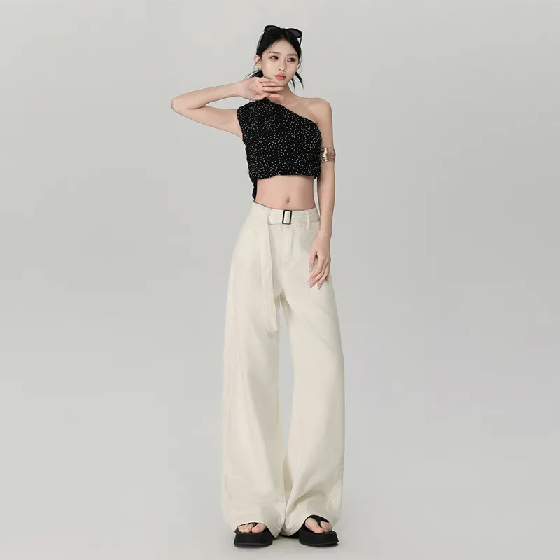 Mm Jeans Women's White-5