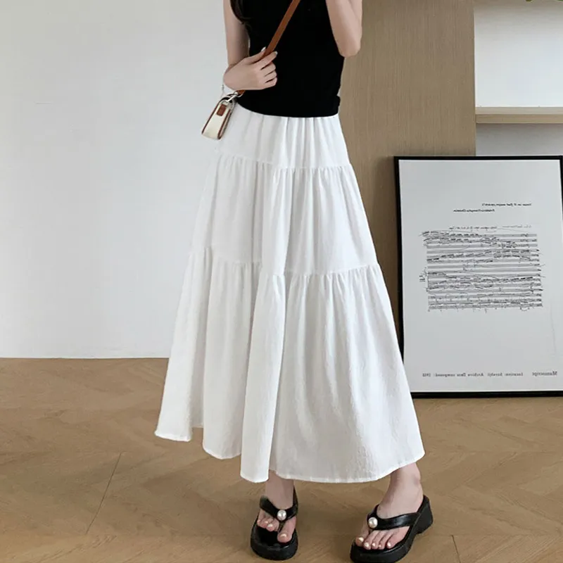 Mm Casual Long Skirts Women's-6