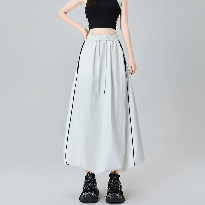 Mm Casual Long Skirts Women's-11