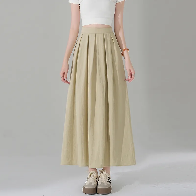 Mm Casual Long Skirts Women's-7
