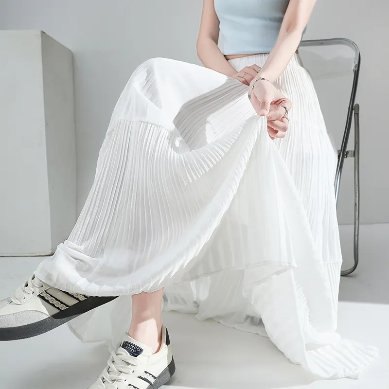 Mm Casual Long Skirts Women's-4