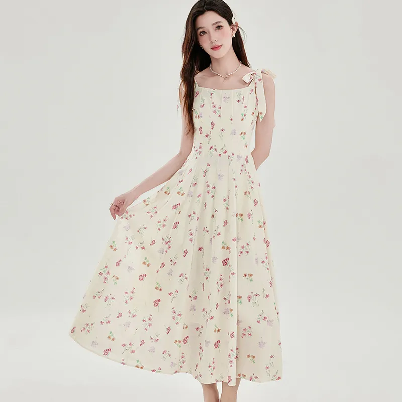 Mm Slip Dresses Women's Ecru-4