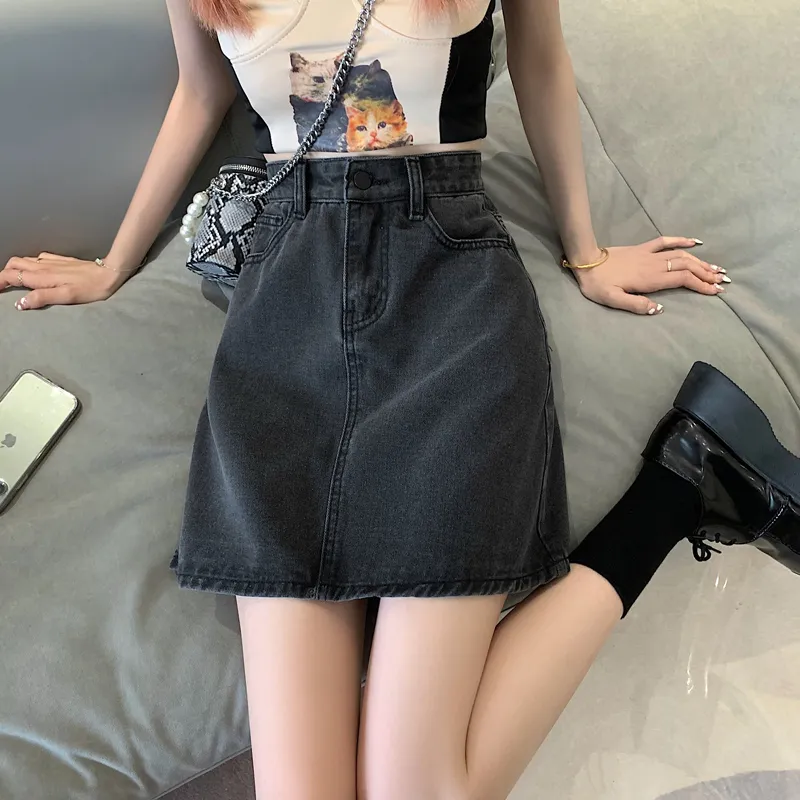 Mm Denim Short Skirts Women's-2
