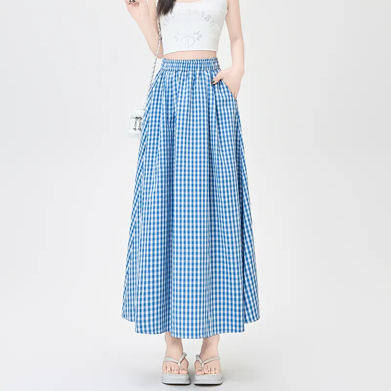 Fashion Casual Long Skirt Women's-8