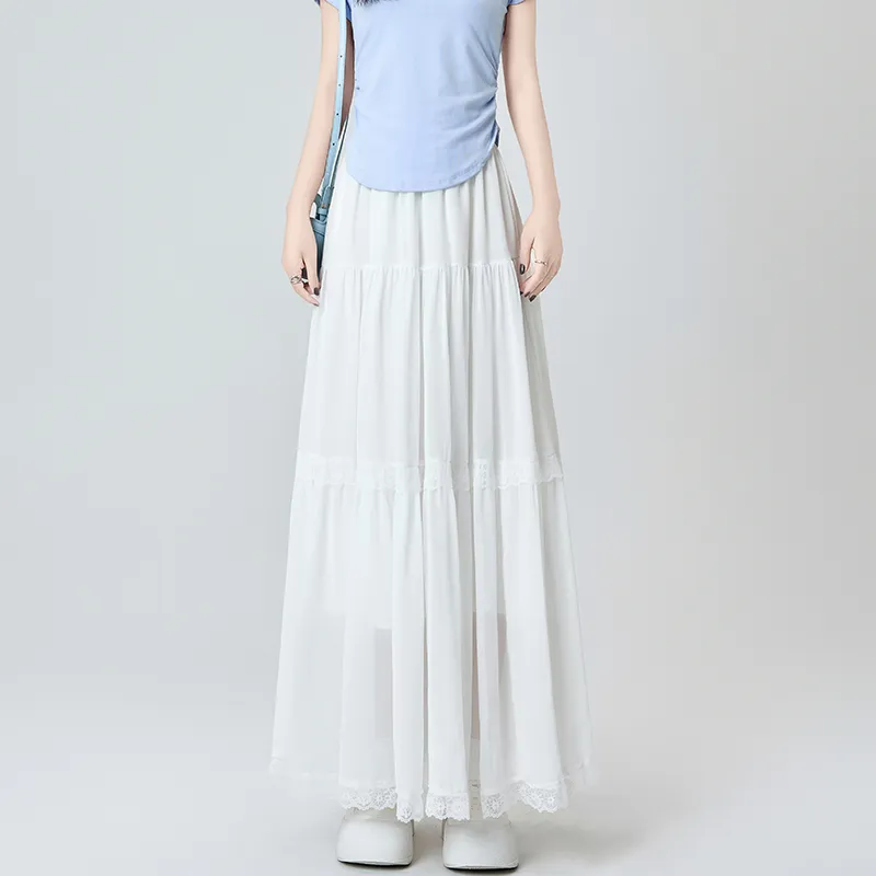 Mm Casual Long Skirts Women's-1