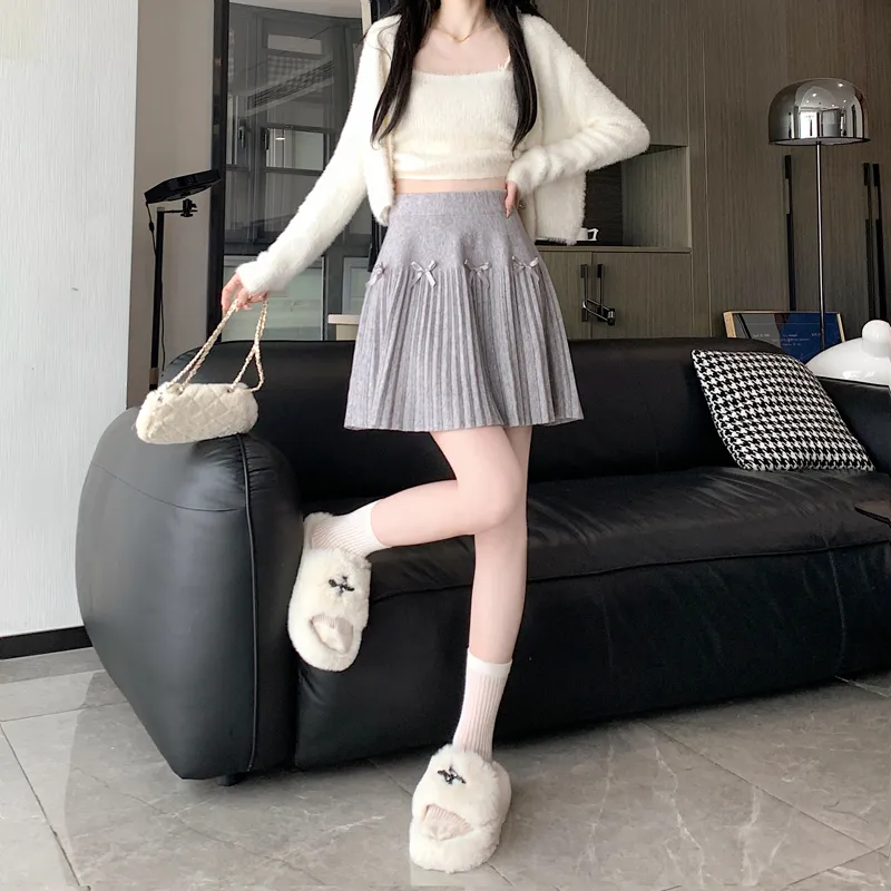 MM Casual Short Skirts For Fall And Winter Women's-15