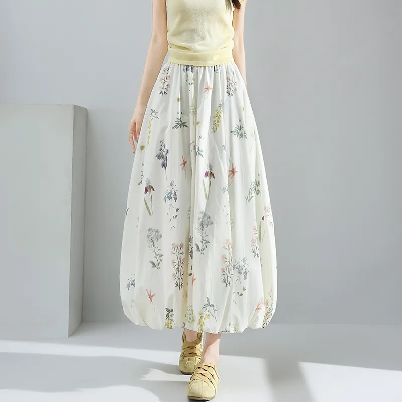 Mm Casual Long Skirts Women's-12