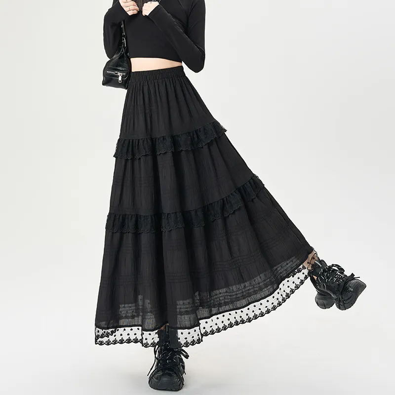 Mm Casual Long Skirts Women's-8