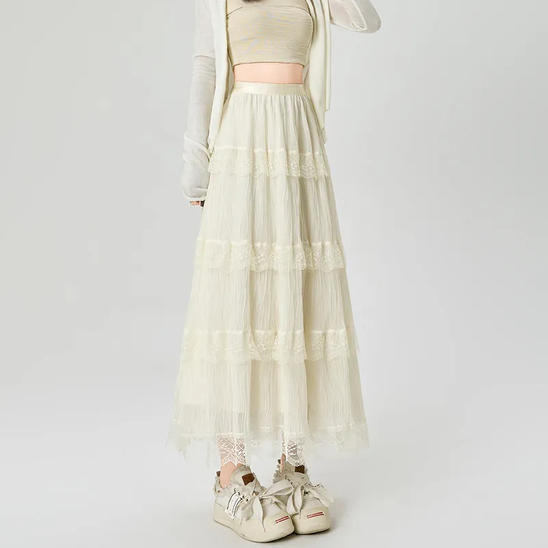 Mm Casual Long Skirts Women's-12