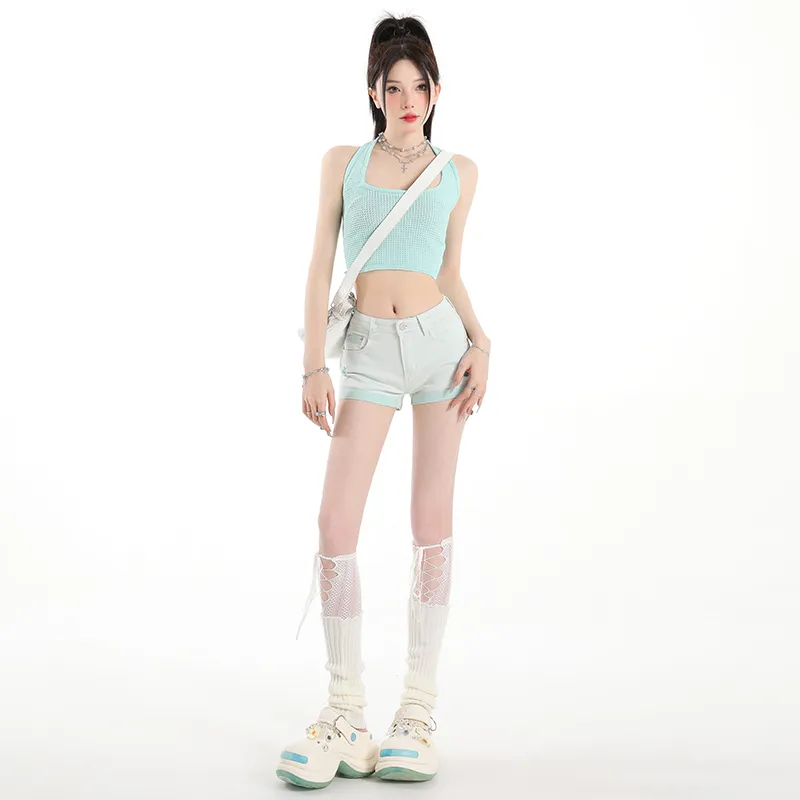 Mm Denim Shorts Women's-2