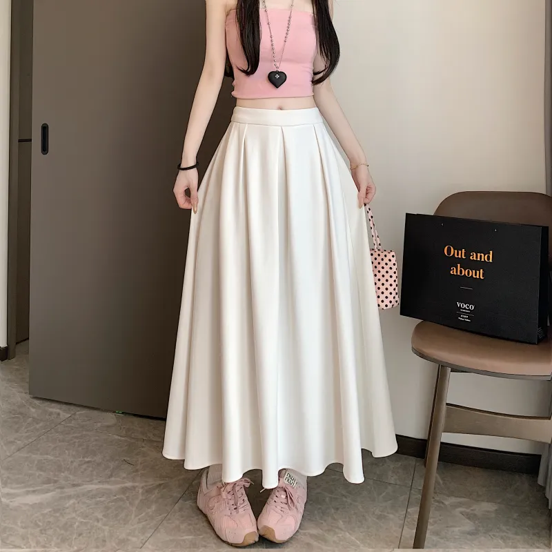 Mm Casual Long Skirts Women's-2