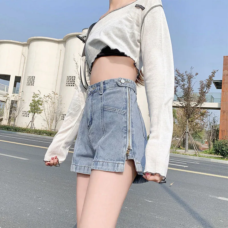 Mm Denim Shorts Women's-3