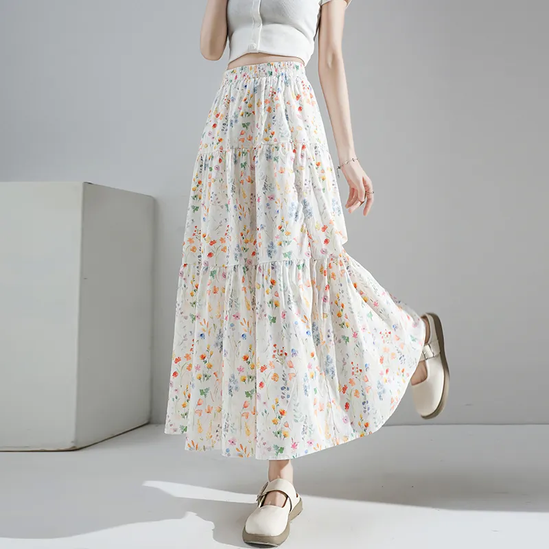 Mm Casual Long Skirts Women's-2