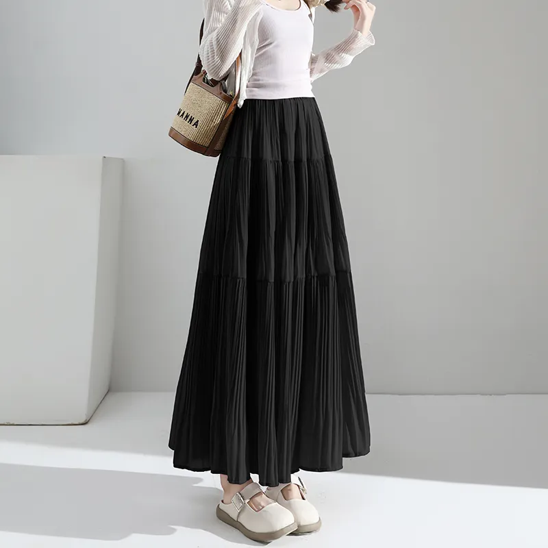 Mm Casual Long Skirts Women's-6