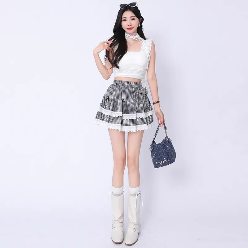 Mm Casual Short Skirts Women's-4