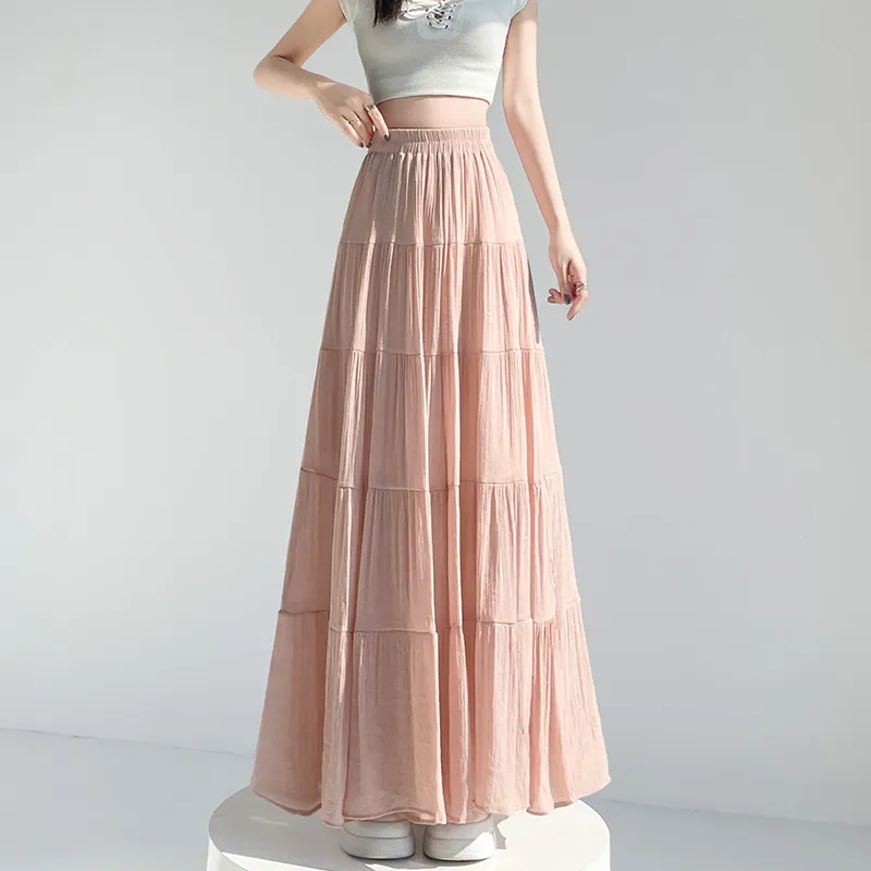 Mm Casual Long Skirts Women's-18