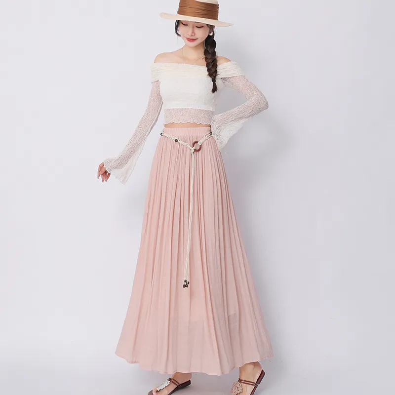 Mm Casual Long Skirts Women's-14