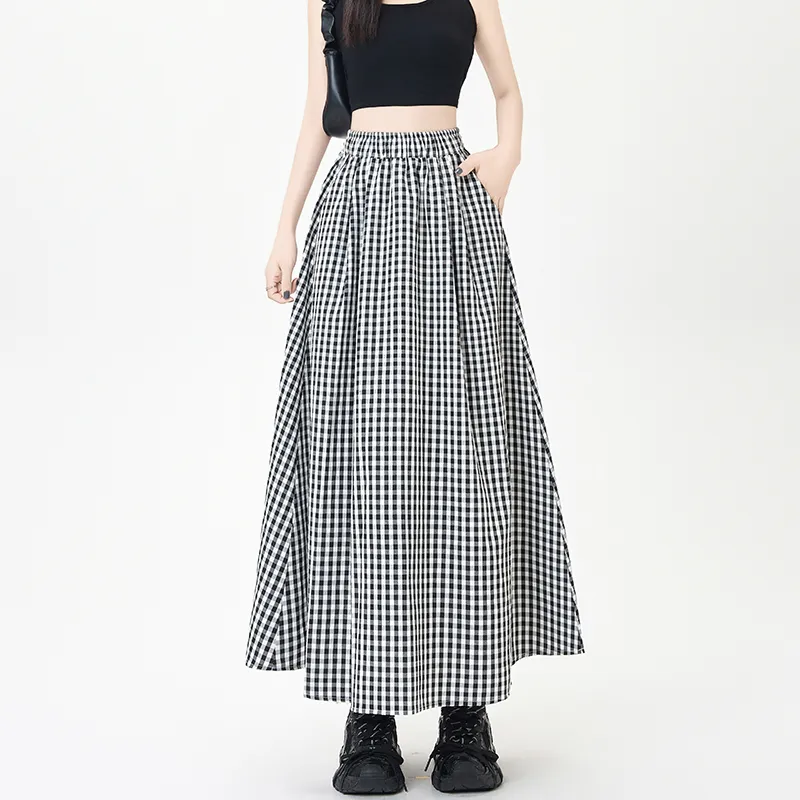 Fashion Casual Long Skirt Women's-30