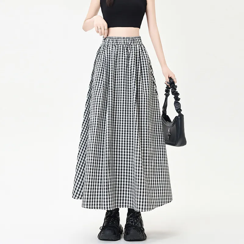 Fashion Casual Long Skirt Women's-32