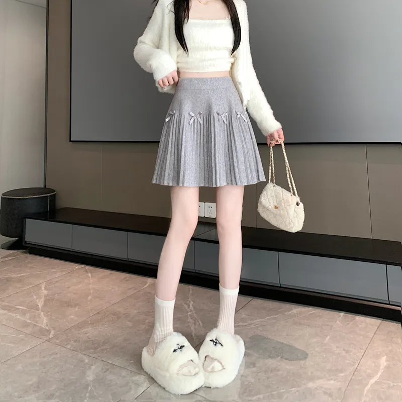 MM Casual Short Skirts For Fall And Winter Women's-13