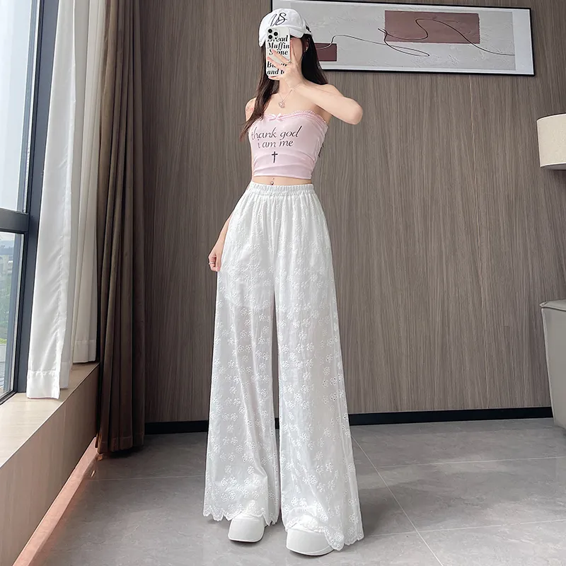 Mm Casual Pants Women's White-4