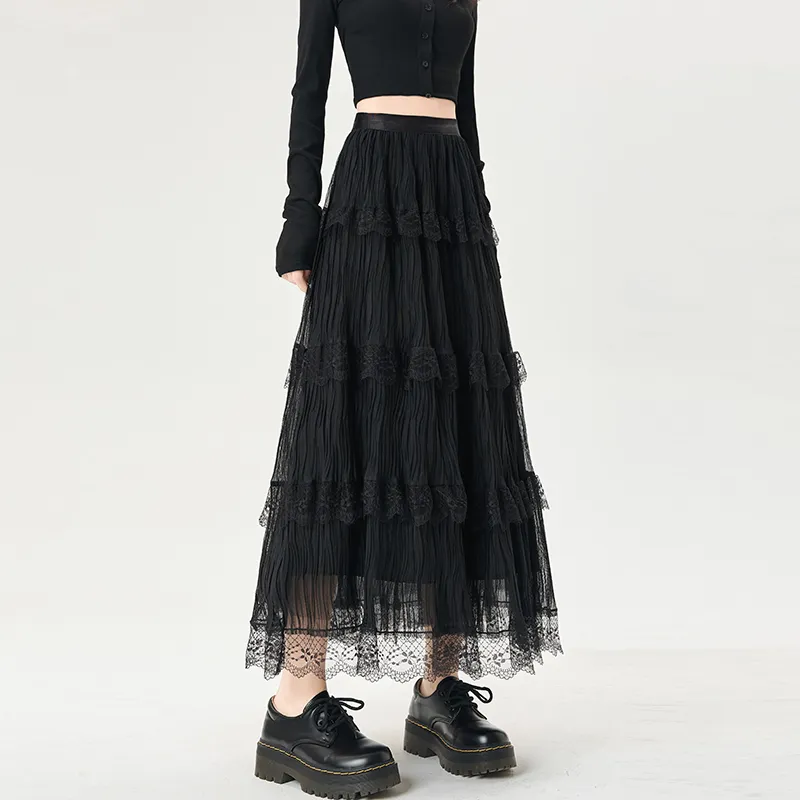 Mm Casual Long Skirts Women's-9