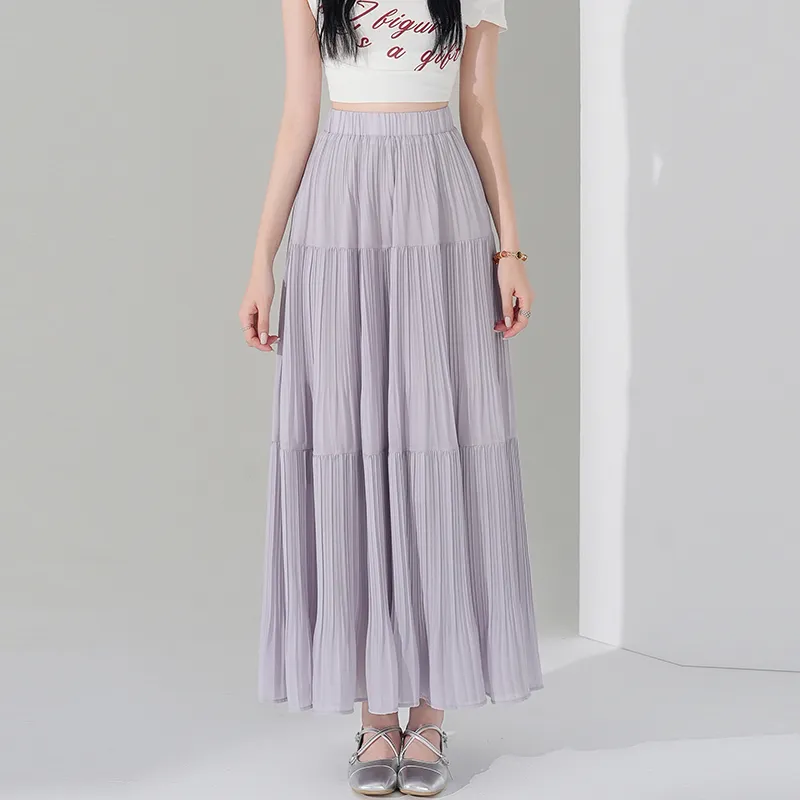 Mm Casual Long Skirts Women's-19