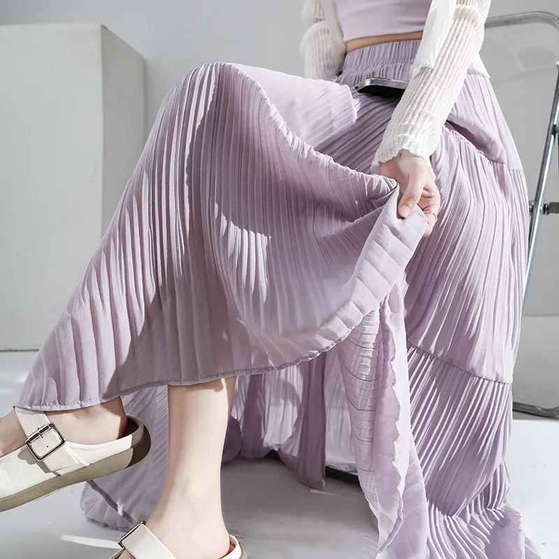 Mm Casual Long Skirts Women's-16