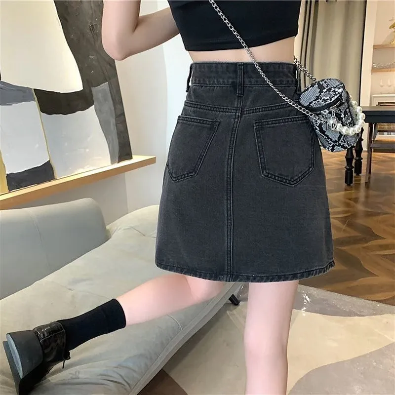 Mm Denim Short Skirts Women's-1