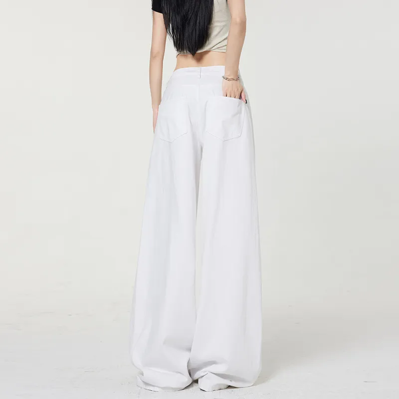 Mm Jeans Women's White-3