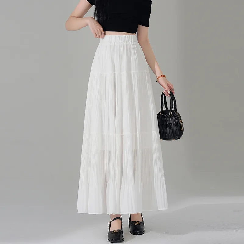 Mm Casual Long Skirts Women's-5