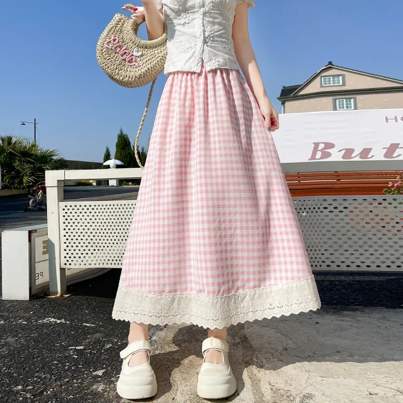 Mm Casual Long Skirts Women's-5