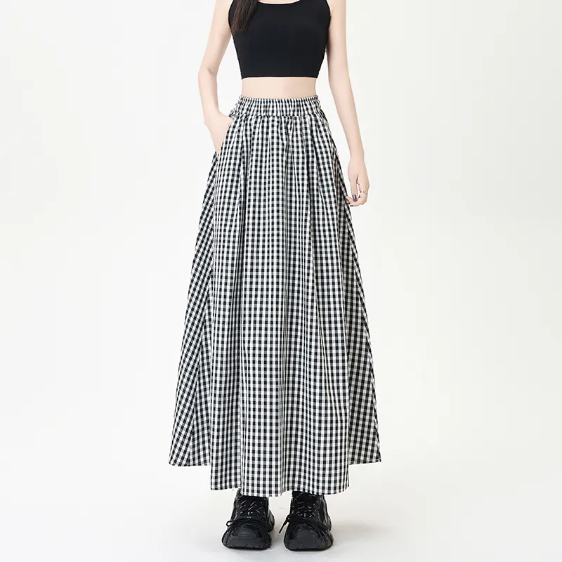 Fashion Casual Long Skirt Women's-33