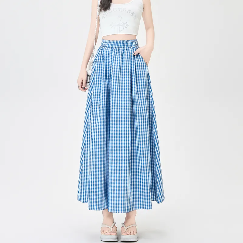 Fashion Casual Long Skirt Women's-7