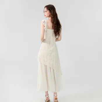 Mm Slip Dresses Women's Apricot