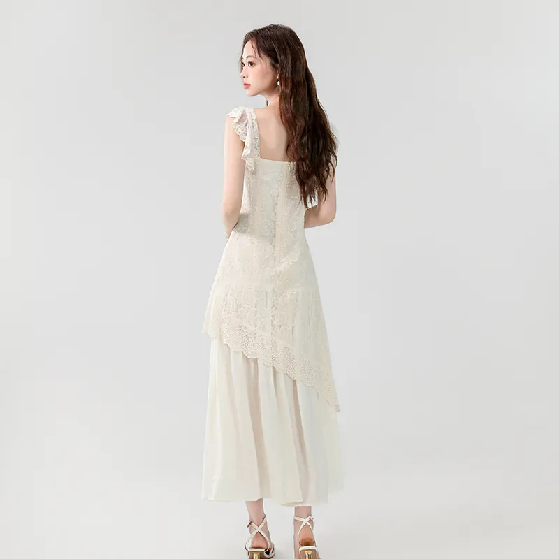Mm Slip Dresses Women's Apricot-0
