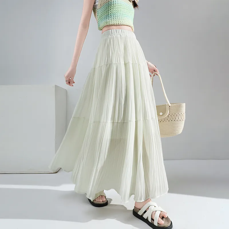 Mm Casual Long Skirts Women's-8
