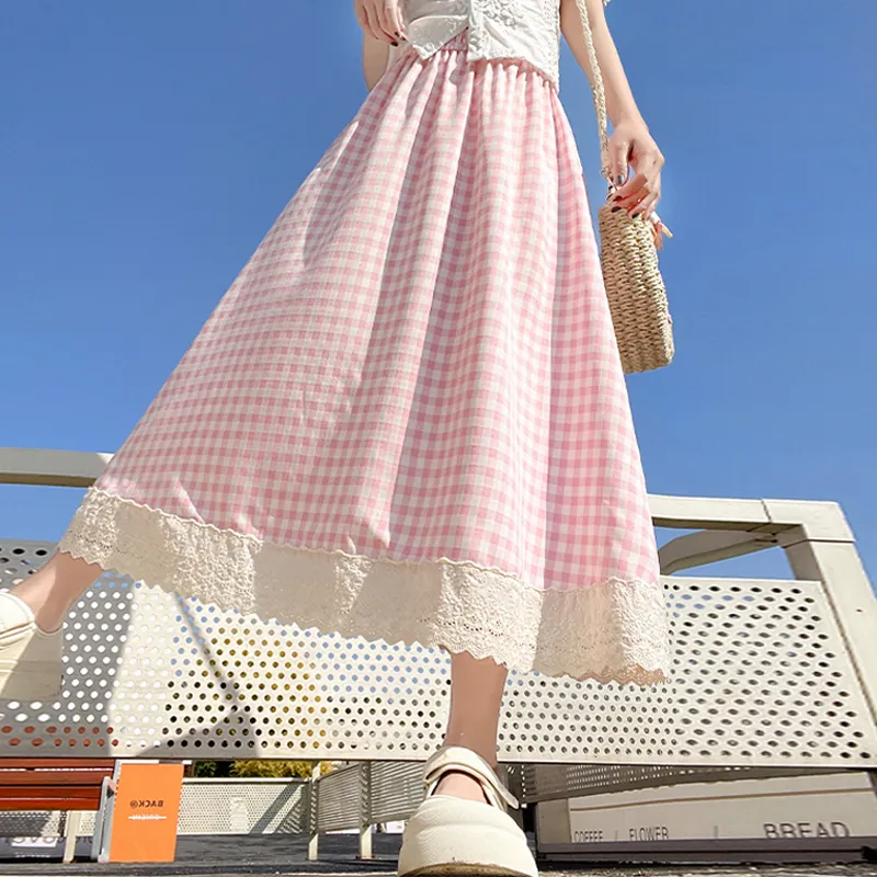 Mm Casual Long Skirts Women's-6