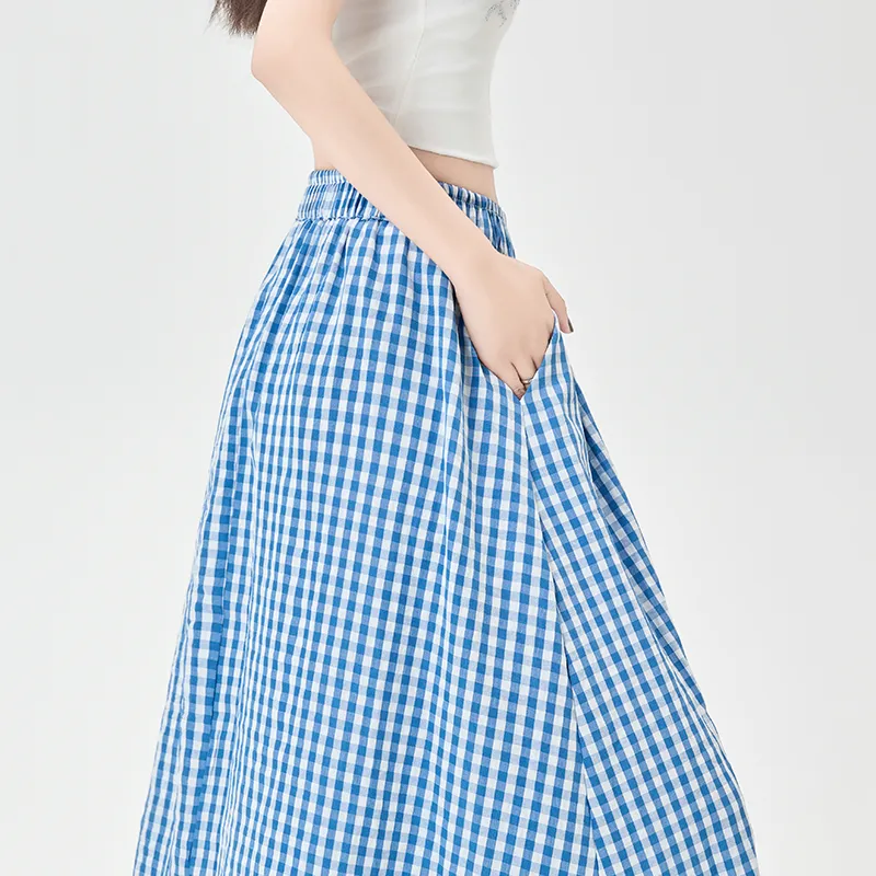 Fashion Casual Long Skirt Women's-10
